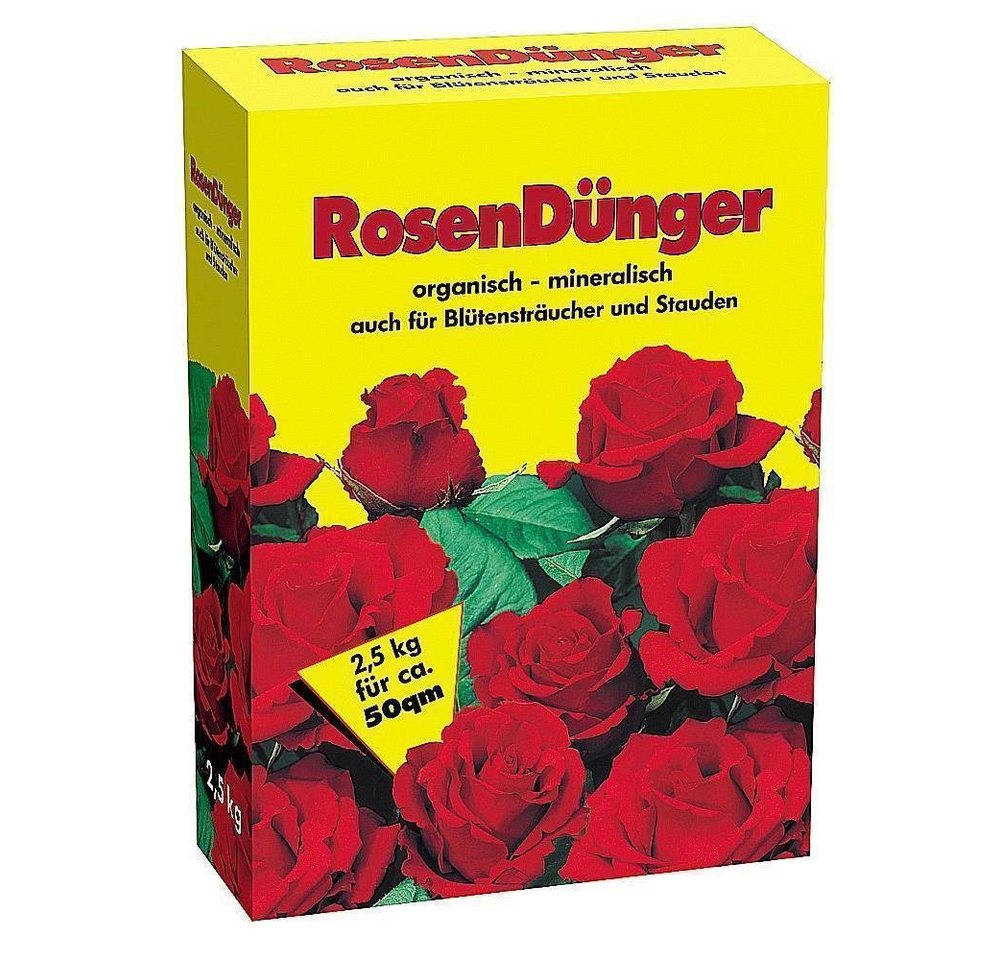 Gärtner's Blumendünger Rosendünger 2,5 kg Staudendünger Blütenstrauchdünger von Gärtner's