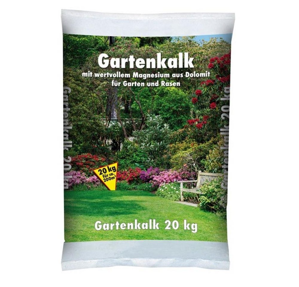 Gärtner's Gartendünger Gartenkalk 20 kg Bodenhilfsstoff Bodenverbesserer von Gärtner's