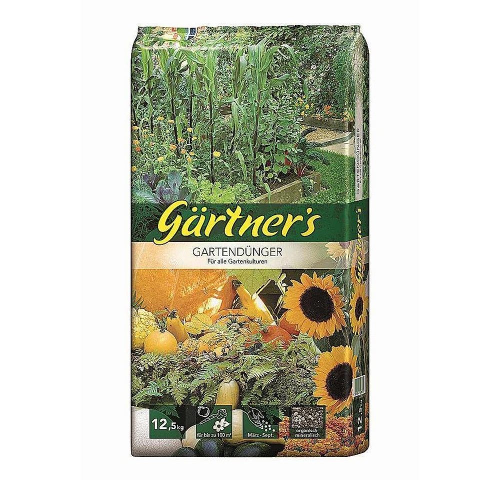 Gärtner's Gartendünger für alle Gartenkulturen 12,5 kg Universaldünger von Gärtner's