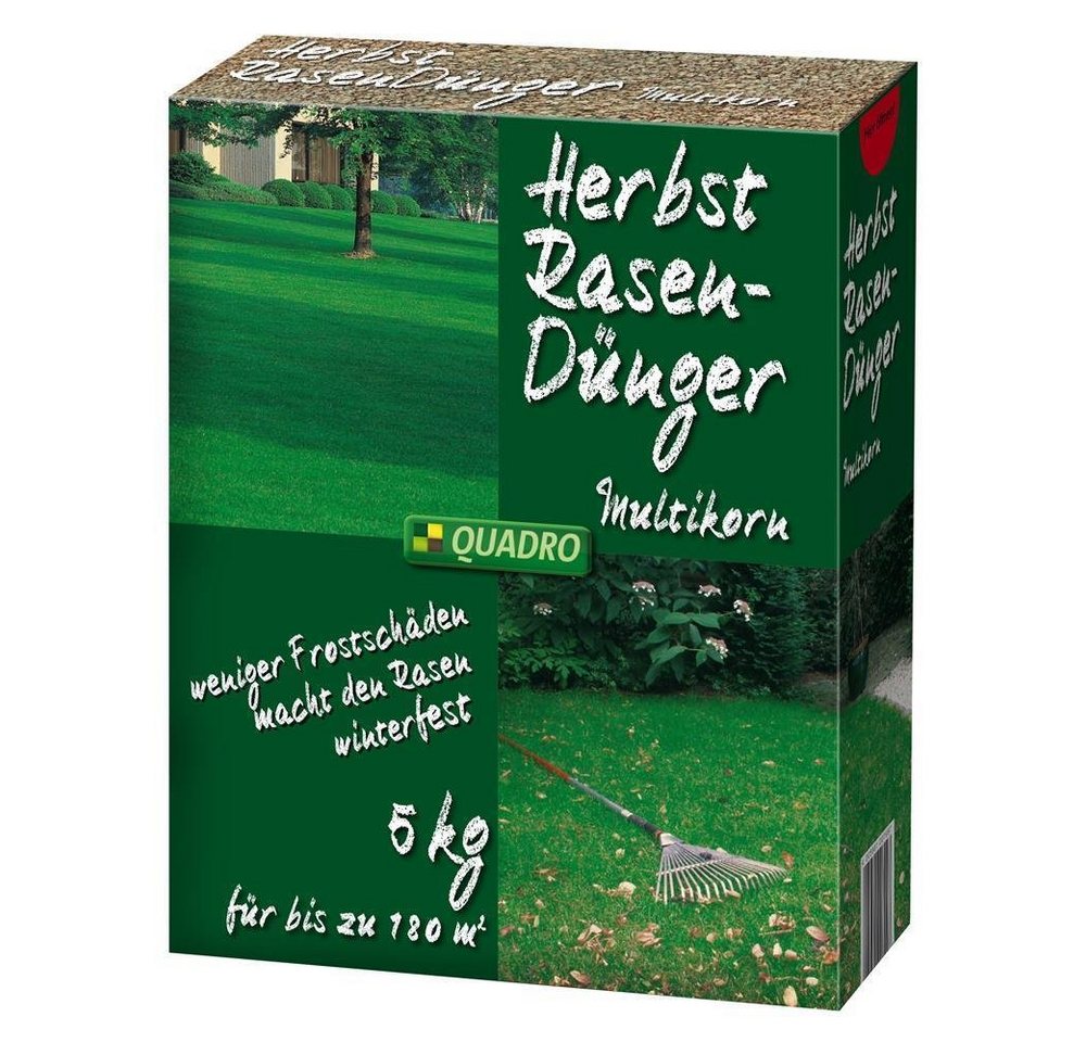 Gärtner's Rasendünger Herbstrasendünger Multikorn 5 kg für 180 m² von Gärtner's