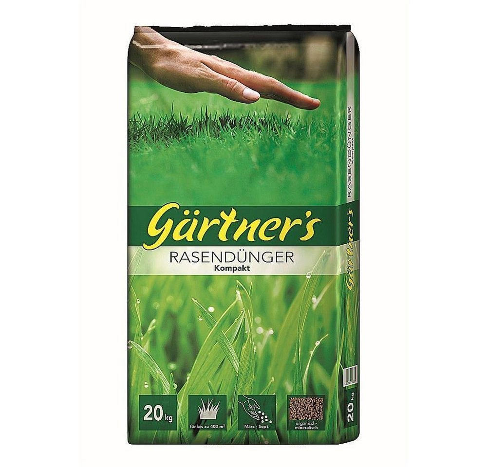 Gärtner's Rasendünger Rasenlangzeitdünger Kompakt 20 kg von Gärtner's