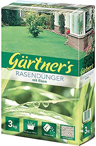 Gärtner's Rasendünger mit Eisen 3 kg von Gärtner's