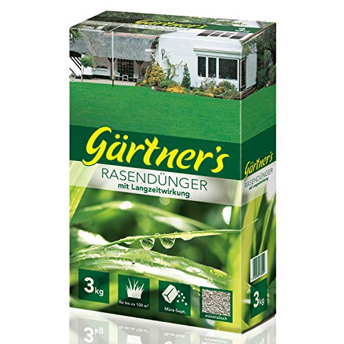 Gärtner’s Rasendünger mit Langzeitwirkung 3 kg von Gärtner's