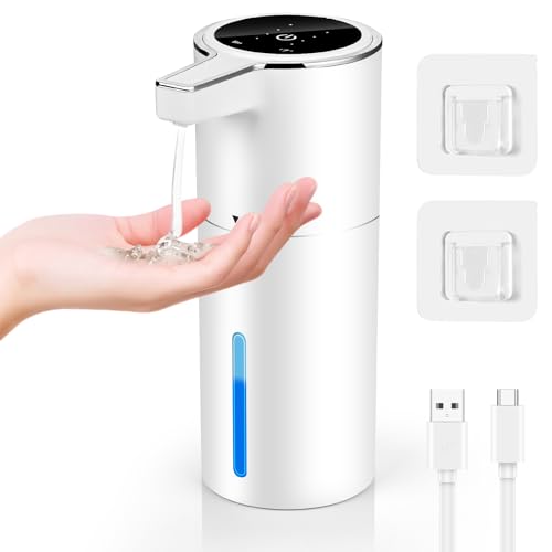 Gaethra Seifenspender Automatischer, 420ml Elektrischer Seifenspender mit Sensor, Seifenspender Automatisch Wandmontage Gaethra Seifenspender Automatischer, 420ml Elektrischer Seifenspender mit Sensor, Seifenspender Automatisch Wandmontage von Gaethra