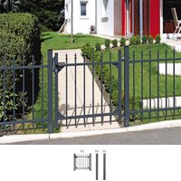 Alberts Zauneinzeltür "Chaussee" Breite: 96,5 cm, Höhe: 100 und 120 cm, versch. Farben von Alberts