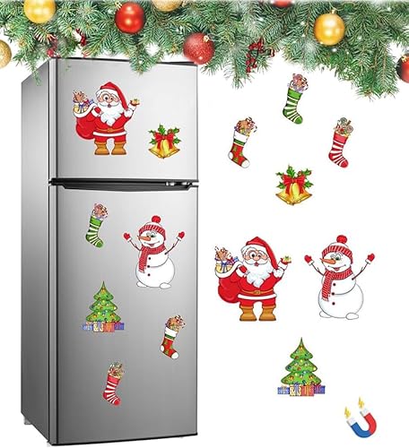 Magnetischer Weihnachtsbaum für Kühlschrank, Magnetischer Weihnachtsbaum für Kühlschrankdekorationen, Weihnachts Garagentürmagnete für Kühlschrank Garderobentür, Auto Metalltür Dekoration (CT125) Magnetischer Weihnachtsbaum für Kühlschrank, Magnetischer Weihnachtsbaum für Kühlschrankdekorationen, Weihnachts Garagentürmagnete für Kühlschrank Garderobentür, Auto Metalltür Dekoration (CT125) von Gahwa