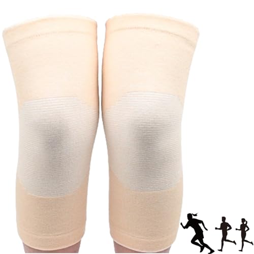 GajUst Minasa Bamboo Knee Support with Compression,Bamboo Knee Brace,Knie kompressionsbandage Bambus,Knee Brace,Sports Knee Pads, Knee Brace Women, Breathable and Comfortable for Men and Women von GajUst