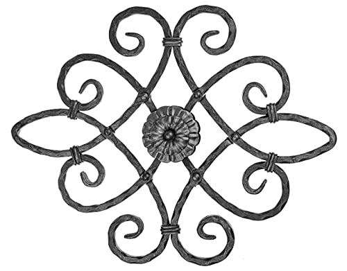Gal Industrial Schmiedeeisen Ornament 53x42 cm Gitter für Tore Zäune Fenstergitter Stahl geschmiedet Gal Industrial Schmiedeeisen Ornament 53x42 cm Gitter für Tore Zäune Fenstergitter Stahl geschmiedet von GAL - INDUSTRIAL