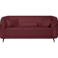 Leonique 3-Sitzer "Ashly", in 3 Bezugsvarianten, Bouclé, Samtoptik und Struktur weich. von Leonique