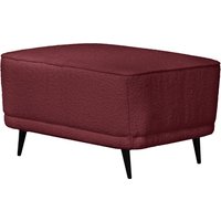 Leonique Polsterhocker "Ashly", in 3 Bezugsvarianten, Bouclé, Samtoptik und Struktur weich. von Leonique