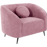 Leonique Sessel "Ashly", in 3 Bezugsvarianten, Bouclé, Samtoptik und Struktur weich. von Leonique