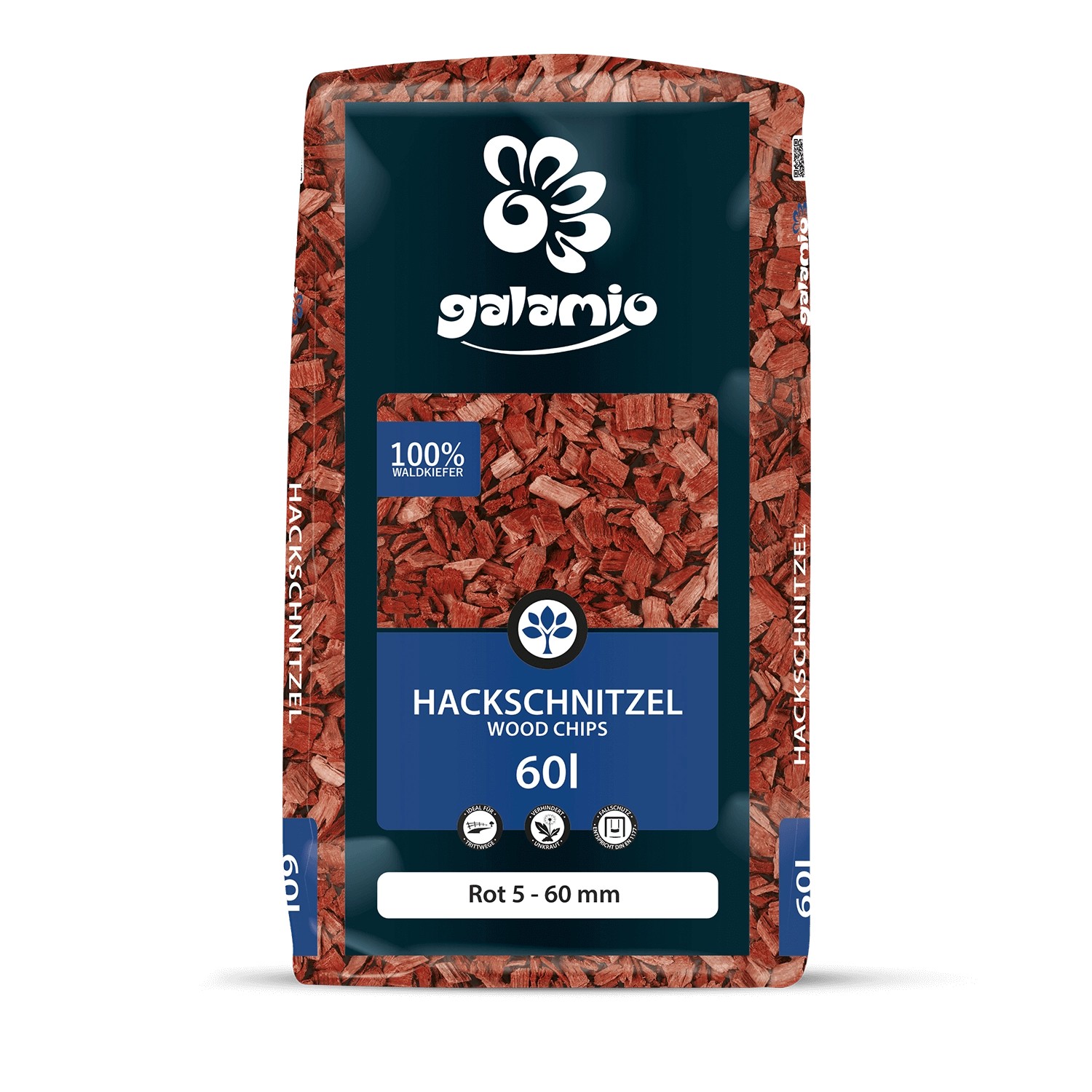 Galamio Holzhackschnitzel Rot 60l x 26 Sack 1560l 2/3 Palette Galamio Holzhackschnitzel Rot 60l x 26 Sack 1560l 2/3 Palette von Galamio