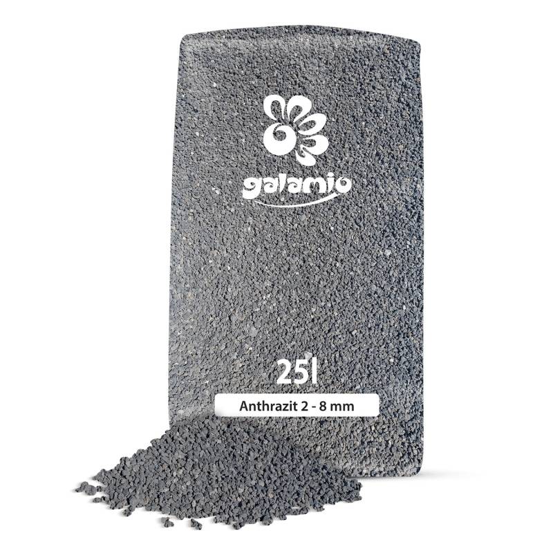 Galamio Lavamulch Anthrazit 2 - 8 Mm 25kg von Galamio