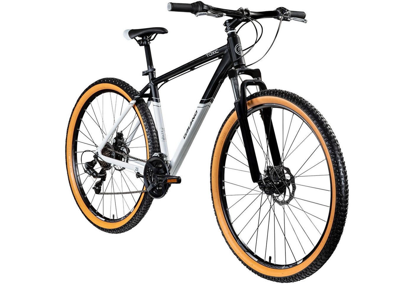 Galano Mountainbike Toxic 29", 21 Gang, Kettenschaltung, Mountainbike Hardtail 29 Zoll für Erwachsene ab 175 cm MTB Fahrrad Galano Mountainbike Toxic 29", 21 Gang, Kettenschaltung, Mountainbike Hardtail 29 Zoll für Erwachsene ab 175 cm MTB Fahrrad von Galano