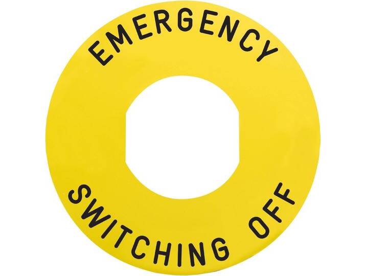 10x APC GmbH Schild D60mm f. Not-Aus-Taster ZBY9360, Schalter + Taster, Gelb 10x APC GmbH Schild D60mm f. Not-Aus-Taster ZBY9360, Schalter + Taster, Gelb von Galaxus