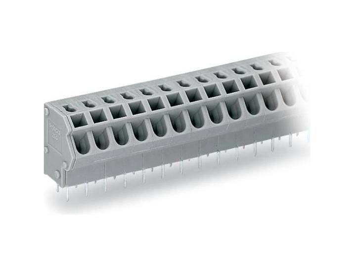 10x Wago, Kabelverbindung, 254-474 1-Leiter-Klemmenleiste für Leiterplatten 0,5-2,5 qmm grau 10x Wago, Kabelverbindung, 254-474 1-Leiter-Klemmenleiste für Leiterplatten 0,5-2,5 qmm grau von Galaxus