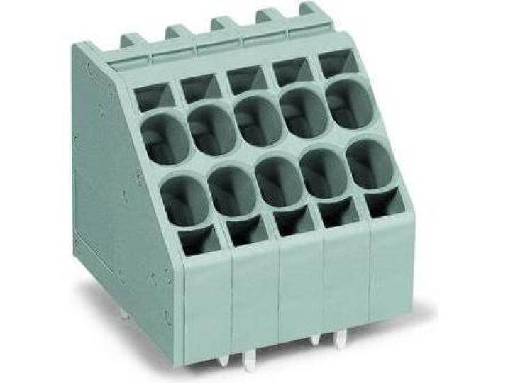 8x Wago, Kabelverbindung, 746-2312 2-Leiter-Klemmenleiste fÃ¼r Leiterplatten 0,5-10(10) qmm grau von Galaxus