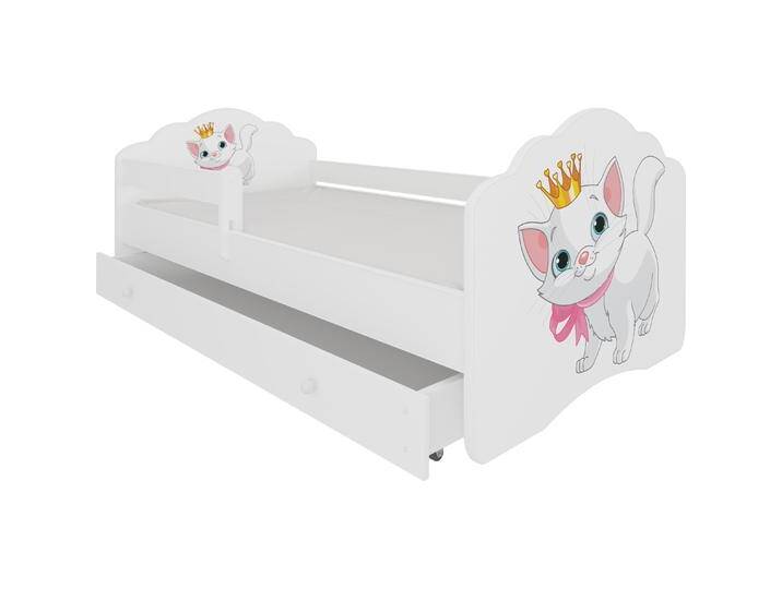 ADRK Furniture, Kinderbett, Bett mit Matratze, Lattenrost und Schublade CASIMO CAT 140x70 (140 x 70 cm) von Galaxus