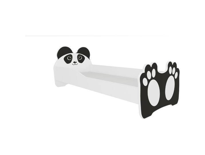 ADRK Furniture, Kinderbett, Bett mit Matratze BEAR BLACK 140x70 (140 x 70 cm) von Galaxus