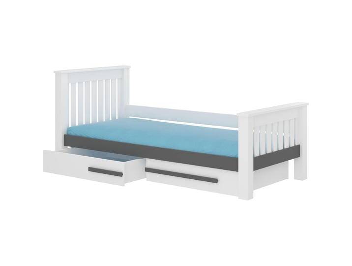 ADRK Furniture, Kinderbett, Bett mit Matratze CARMEL 200x90 (200 x 90 cm) von Galaxus