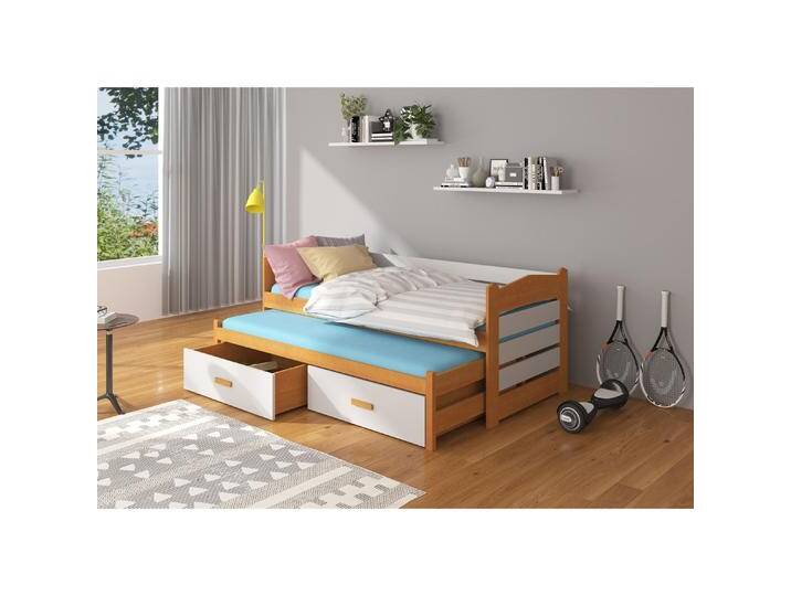 ADRK Furniture, Kinderbett, Doppelbett TIARRO 200x90 (200 x 90 cm) von Galaxus