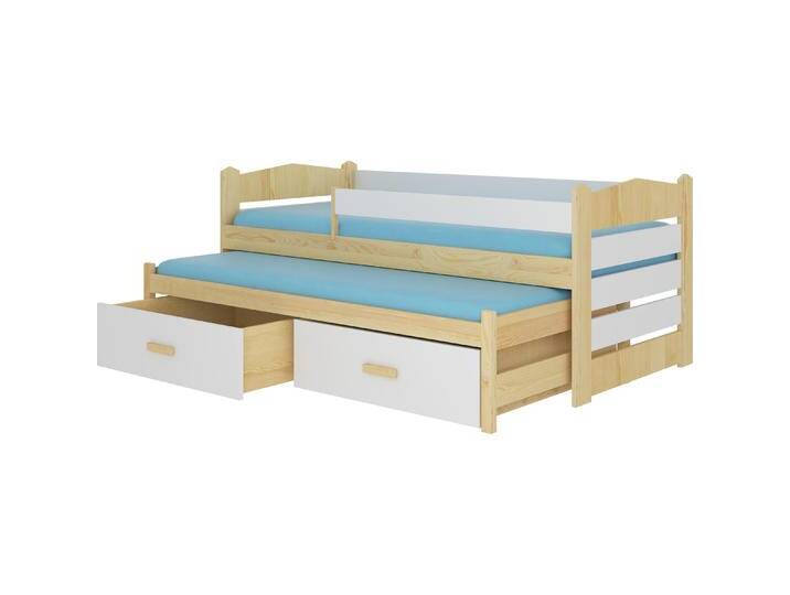 ADRK Furniture, Kinderbett, Doppelbett mit Geländer TIARRO 180x80 (180 x 80 cm) von Galaxus