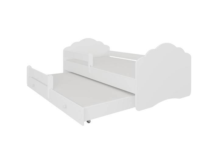 ADRK Furniture, Kinderbett, Doppelbett mit Geländer und Matratzen CASIMO II 160x80 (160 x 80 cm) von Galaxus