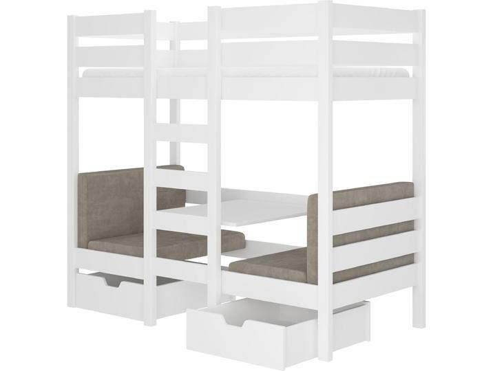 ADRK Furniture, Kinderbett, Etagenbett mit BART-Matratzen 180x80 (180 x 80 cm) von Galaxus