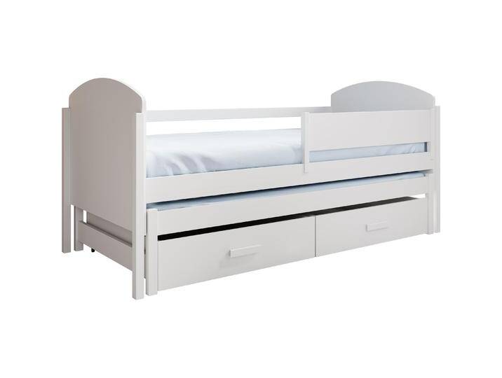 ADRK Furniture, Kinderbett, Kinder-Doppelbett Olen 200x90 mit Matratze (200 x 90 cm) von Galaxus