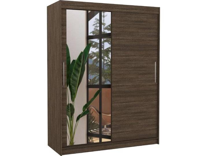 ADRK Furniture, Kleiderschrank, Bianco (150 x 58 x 200 cm) von Galaxus