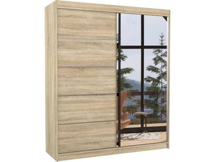 ADRK Furniture, Kleiderschrank, Caro (180 x 58 x 215 cm) von Galaxus