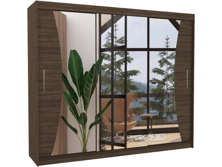 ADRK Furniture, Kleiderschrank, Diego (250 x 58 x 215 cm) von Galaxus