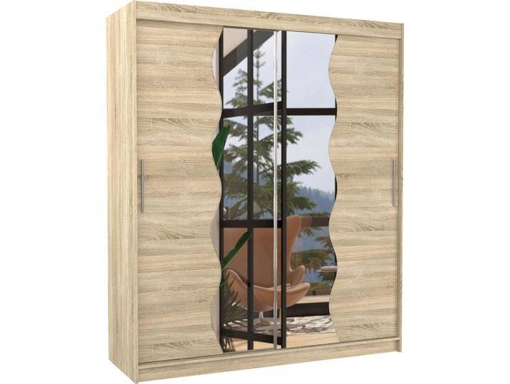 ADRK Furniture, Kleiderschrank, Kansas (180 x 58 x 215 cm) von Galaxus