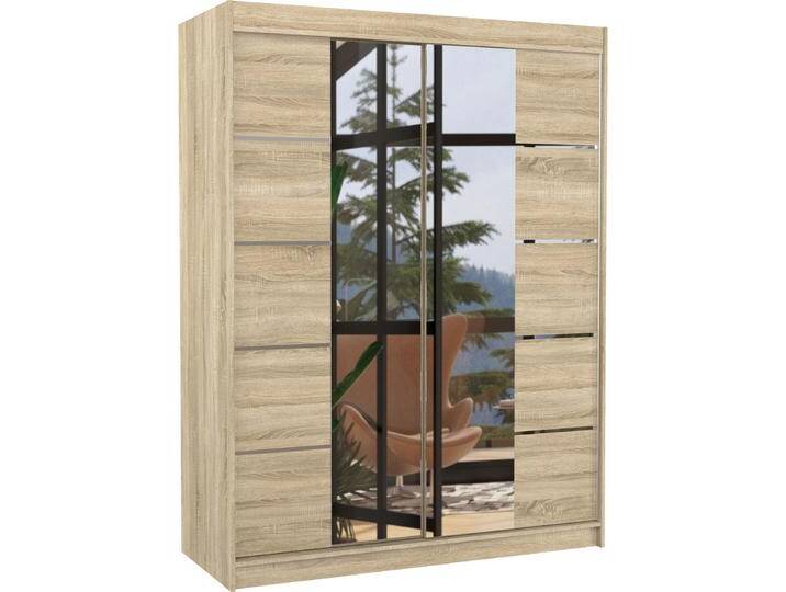 ADRK Furniture, Kleiderschrank, Nordic (150 x 58 x 200 cm) von Galaxus
