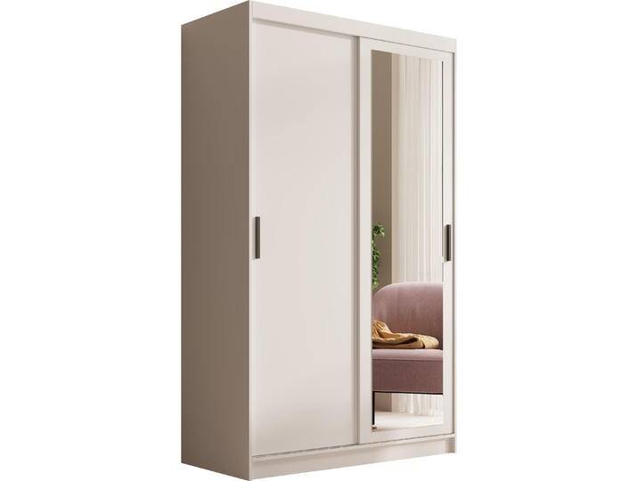 ADRK Furniture, Kleiderschrank, Schiebetürenschrank mit Spiegel Hailey 120 (120 x 60 x 205 cm) von Galaxus