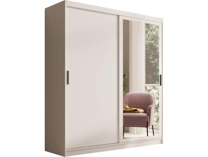 ADRK Furniture, Kleiderschrank, Schiebetürenschrank mit Spiegel Hailey 180 von Galaxus