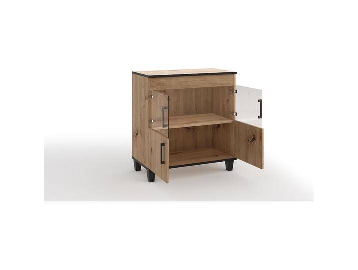 ADRK Furniture, Kommode + Sideboard, Schrank POLA 06 (80 x 40 x 90 cm) von Galaxus