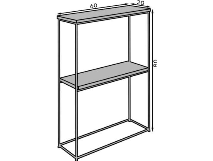 ADRK Furniture, Konsolentisch, Konsolentisch Velo (80 x 60 x 80 cm) von Galaxus