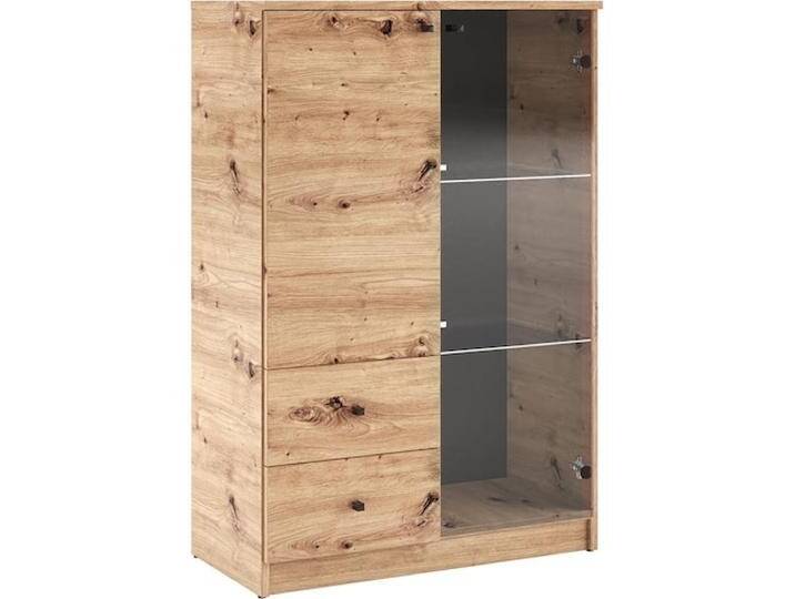 ADRK Furniture, Vitrine + Buffetschrank, EviVitrine mit LED-Beleuchtung von Galaxus