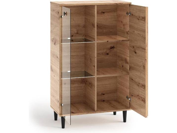 ADRK Furniture, Vitrine + Buffetschrank, Grundstück LIVIA 02 (40 x 40 x 40 cm) von Galaxus