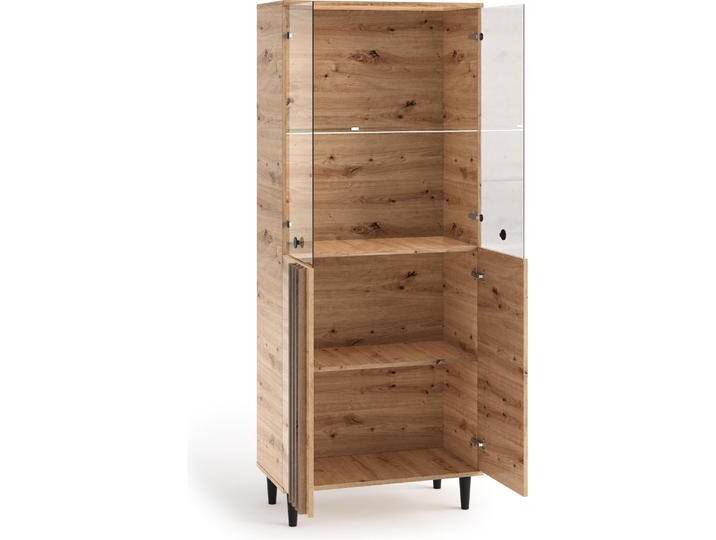 ADRK Furniture, Vitrine + Buffetschrank, Grundstück LIVIA 06 von Galaxus