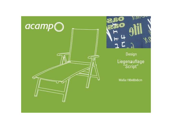 Acamp, Gartenstühle, Script von Galaxus