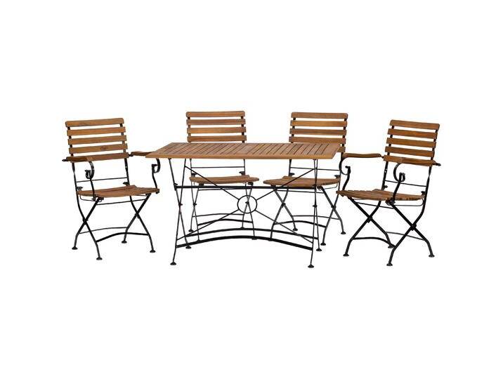 Acamp, Gartentisch + Balkontisch, Lindau Set (120 cm) von Galaxus