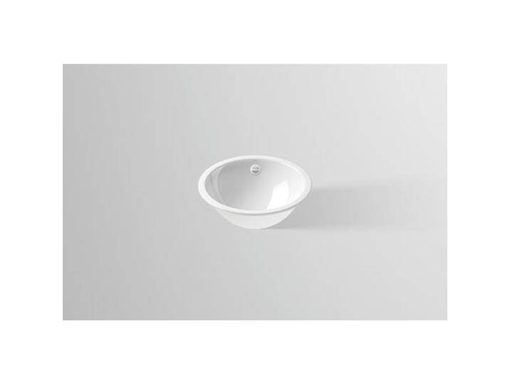 Alape, Waschbecken, Unterbaubecken UB.K400, rund Ø 35,9cm, 2031700000, weiss (480 mm, 480 mm) von Galaxus