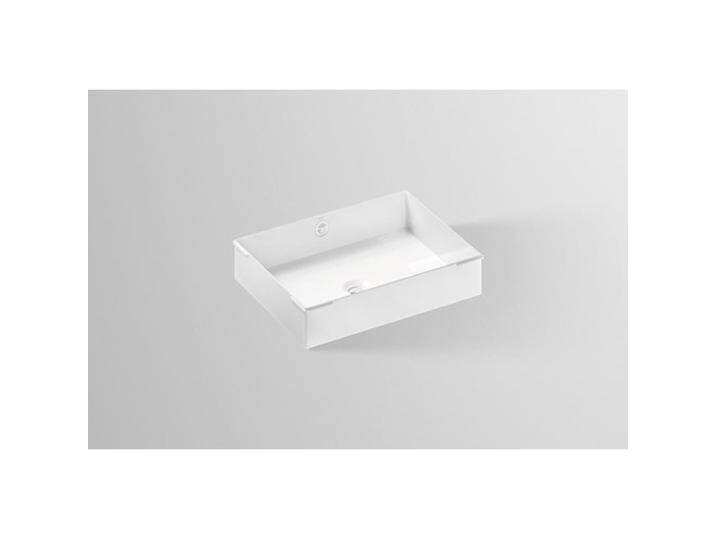 Alape, Waschbecken, Unterbaubecken UB.ME500, rechteckig B: 494mm H: 111mm T: 369mm, 3226704000, weiss (369 mm, 494 mm) von Galaxus