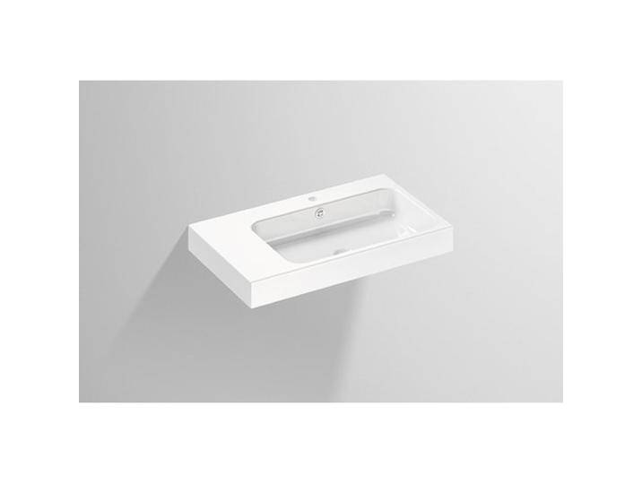 Alape, Waschbecken, Waschtisch WT.SR800H.R, rechteckig B: 800mm H: 127mm T: 472mm, 4282600000, weiss (472 mm, 800 mm) von Galaxus
