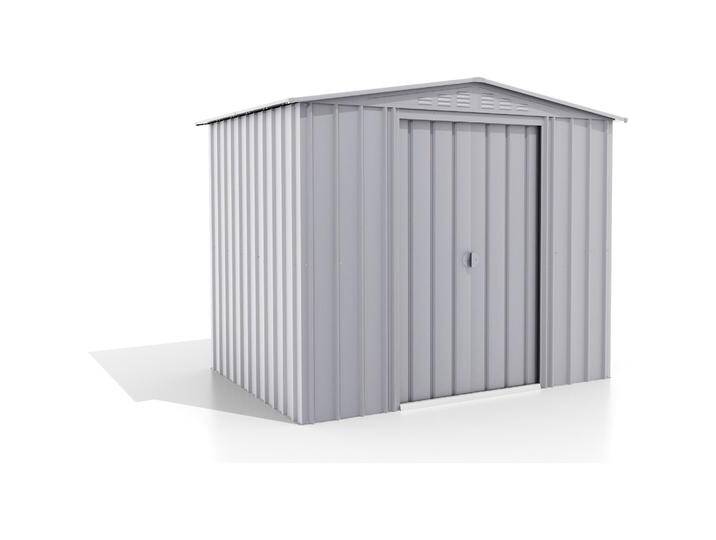 Arrow, Gartenhaus + Gartenschrank, Metallgerätehaus Gartenmanager Dream G 86 silber metallic von Galaxus