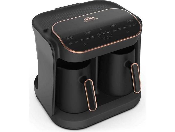 Arzum Okka Grandio Duo, Kaffeebereiter, Schwarz, Bronze von Galaxus
