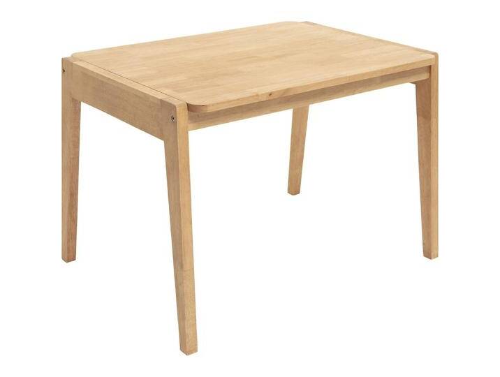 Atmosphera, Kinderstuhl + Kindertisch, rechteckiger hevea robin tisch, braun (Kindersessel) von Galaxus