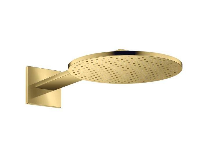 Axor, Duschbrause, Kopfbrause 300 2jet m Brause Wandmontage polished gold optic (2 Strahlarten, 19 l/min) von Galaxus